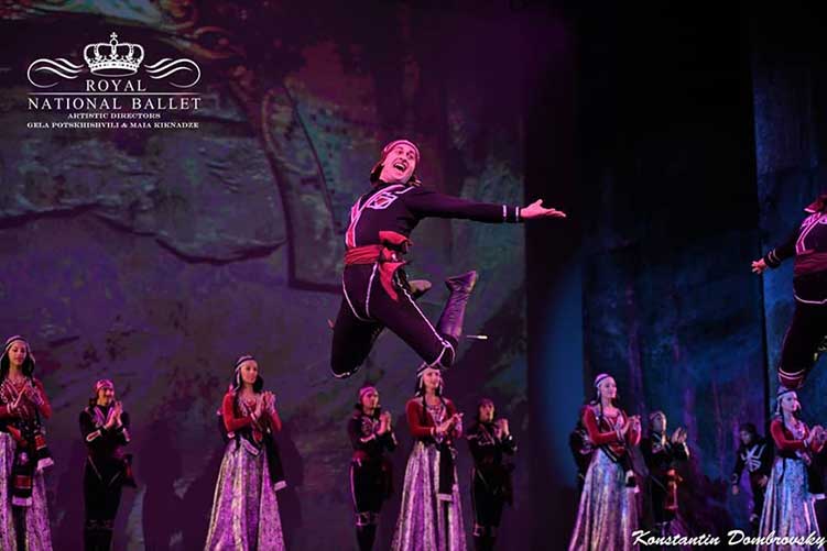 georgian national ballet tour 2022