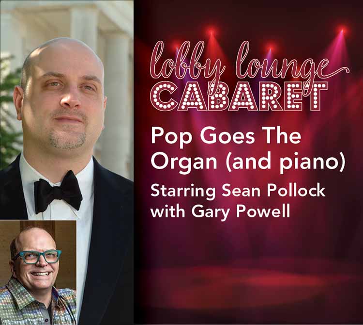 Pop Goes The Organ (and piano)