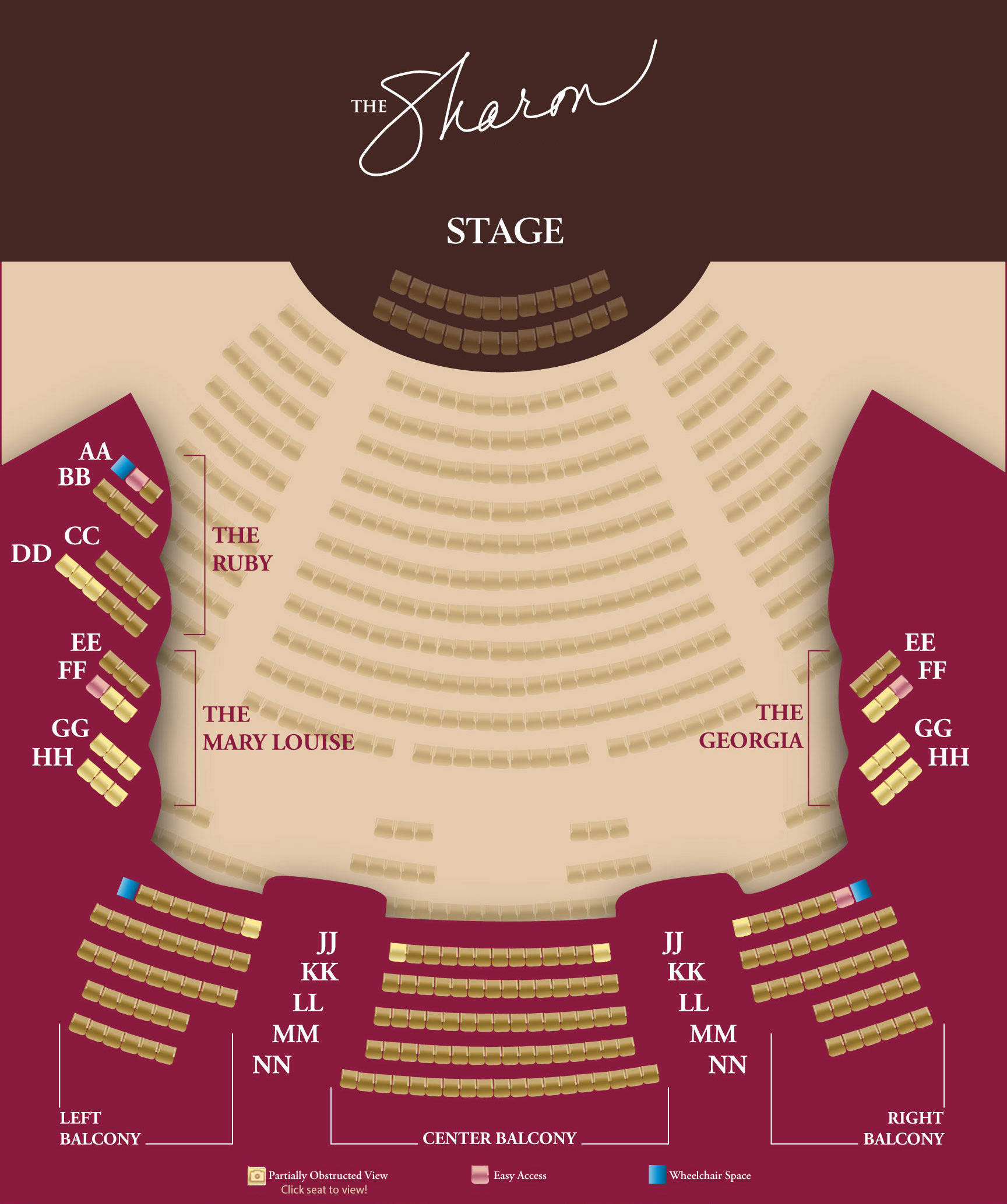 The The Villages Seating Chart