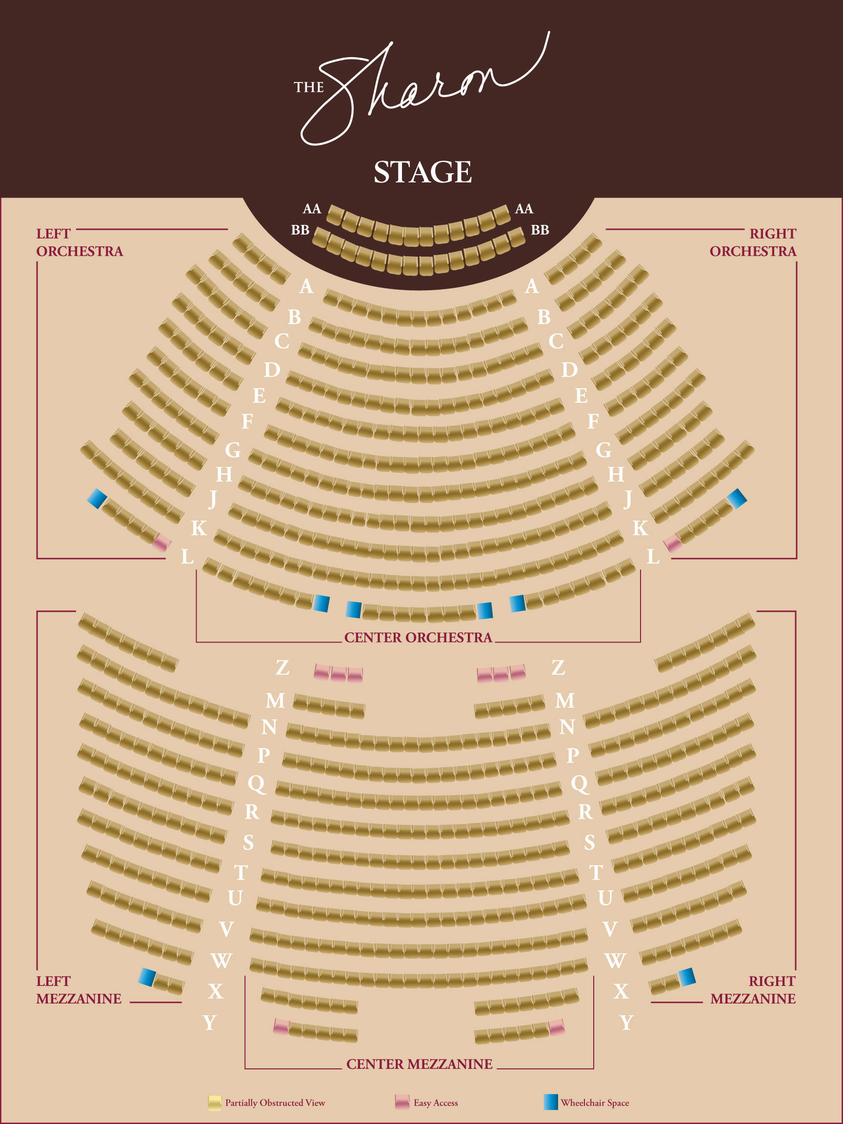 The The Villages Seating Chart